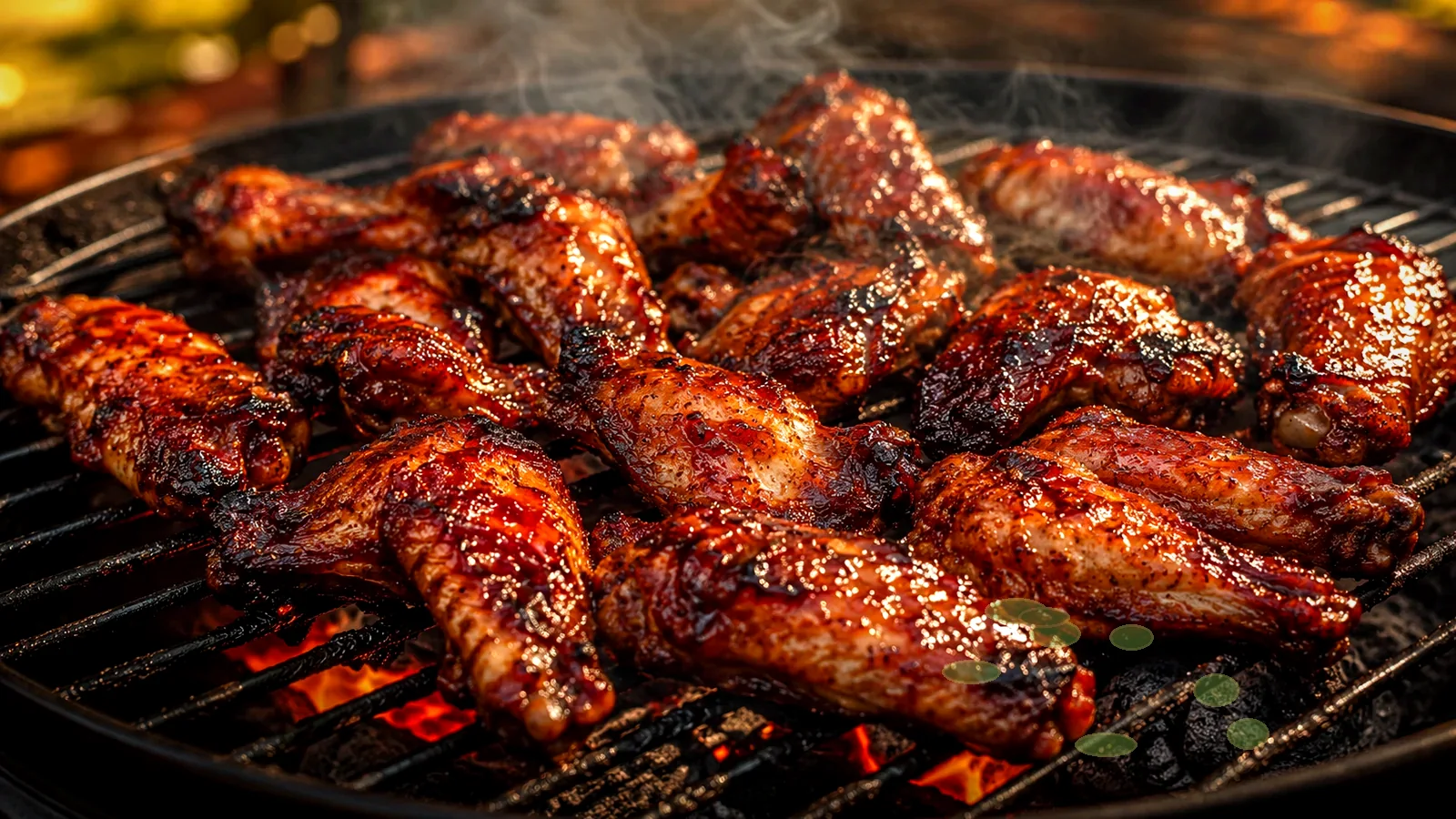 Knusprige Dill Pickle Chicken Wings mit glänzender Honey Chili Crisp Glasur