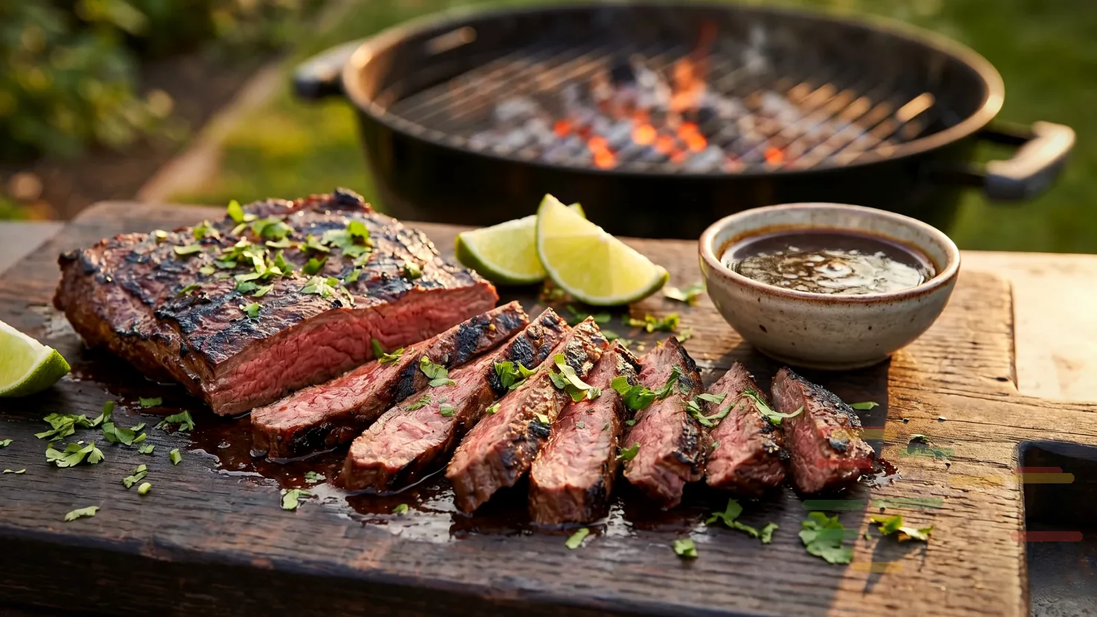 High Protein Steak Fajita Bowl mit gegrilltem Steak, Paprika und Bohnen