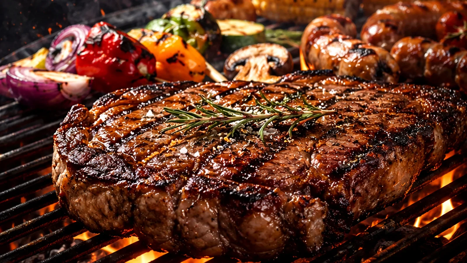 Kasseler vom Grill in Scheiben mit leichter Kruste