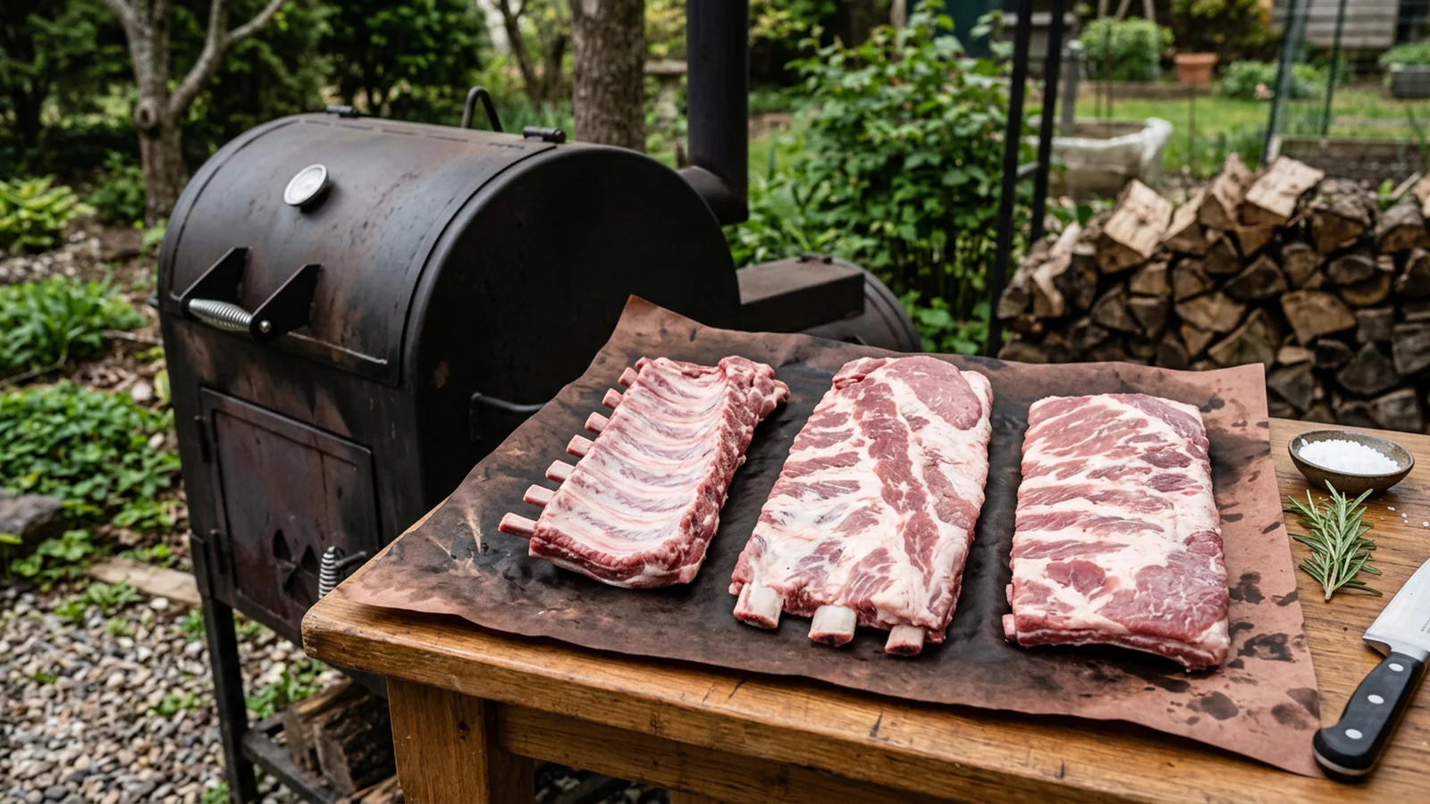 Baby Back Ribs, Spareribs und St. Louis Ribs im Vergleich am Smoker